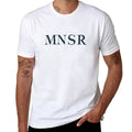 Munsieur Men's Tee Cotton Signature Print Design "MNSR"