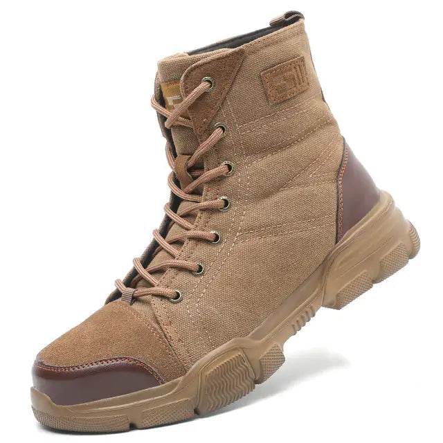 Safety Steel-Toe Men's Working Boots