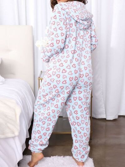 MUNSIEUR Printed Lounge Set - Luxury Zip-Up Loungewear for Women