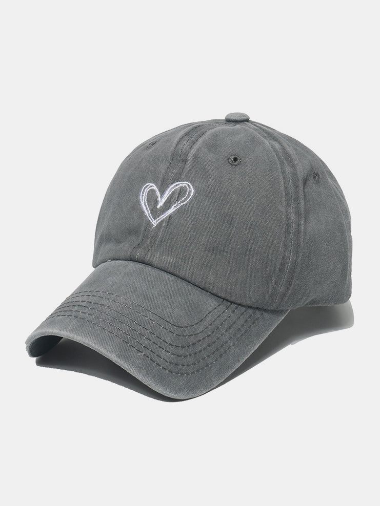 Embroidered Washed Cotton Baseball hat