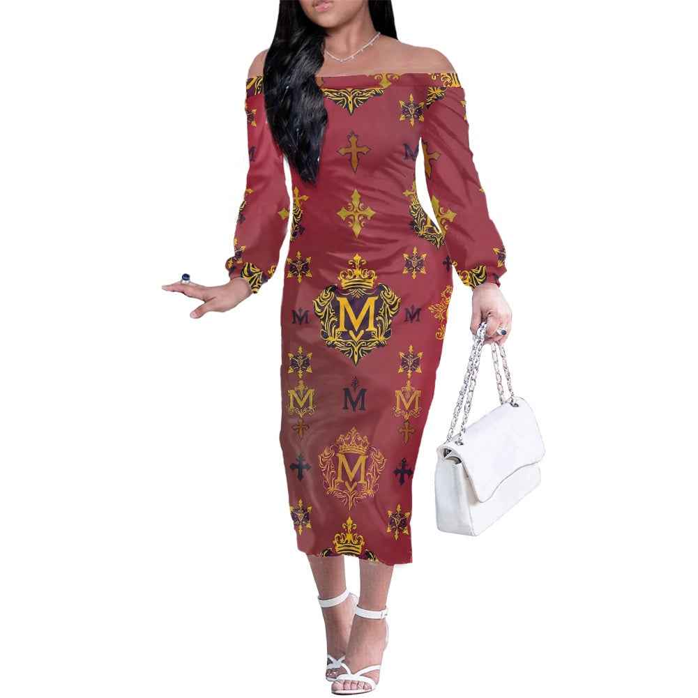 Women's Long Sleeve Dress - Versatile Casual Dress for All Seasons