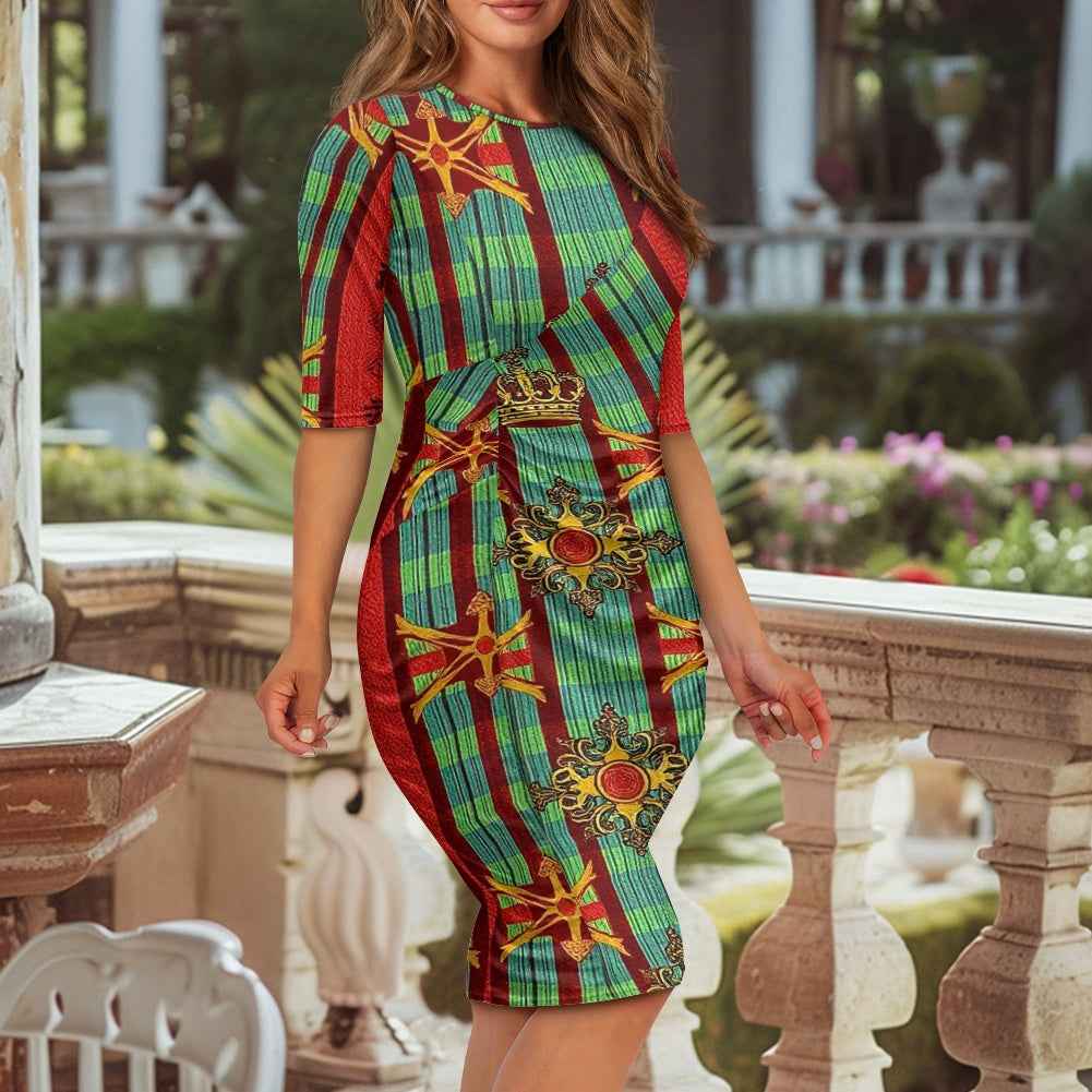 Contour Noir Dress