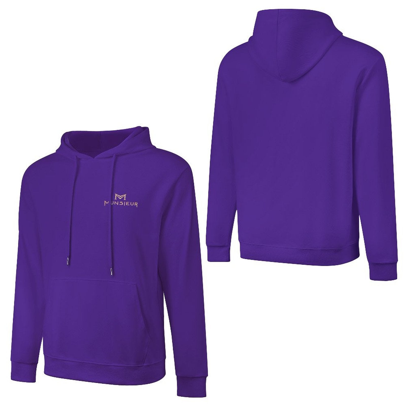Munsieur Men's Premium Brand Pullover Hoodie