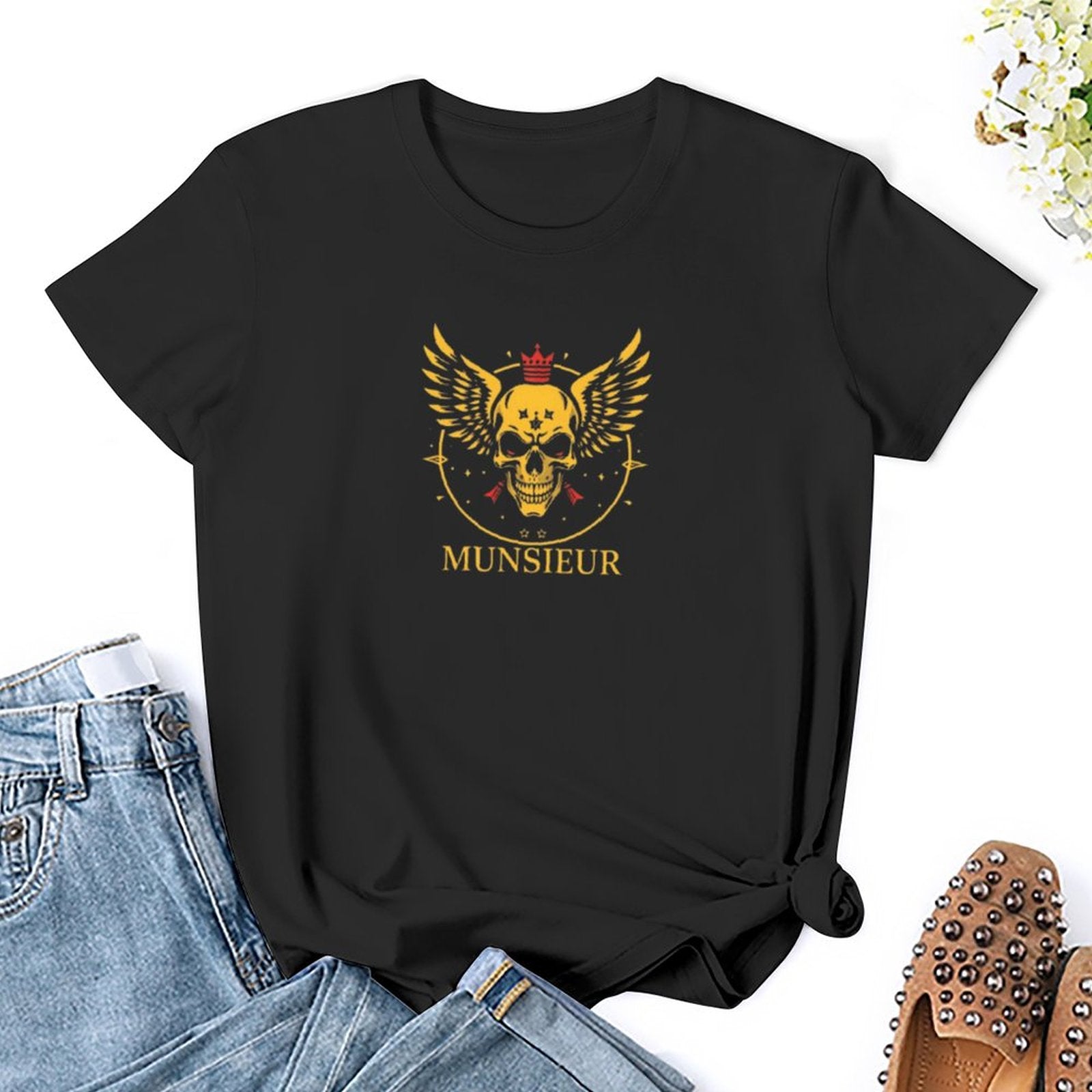 MUNSIEUR Women's T-shirt "Rebels" Veteran's Day Collection
