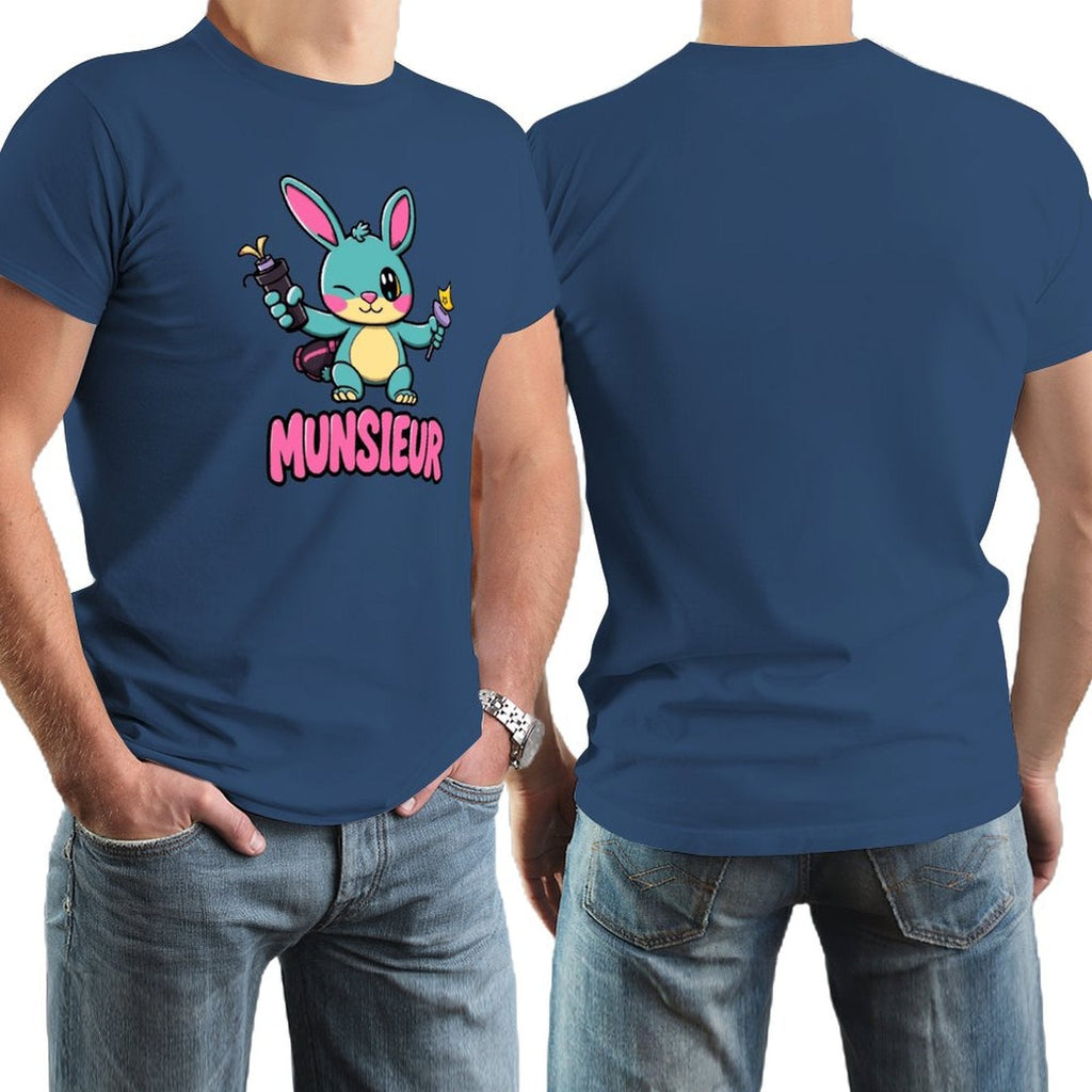Munsieur Men's Tee Easter Collection "Blaze" Designer Tee for Easter
