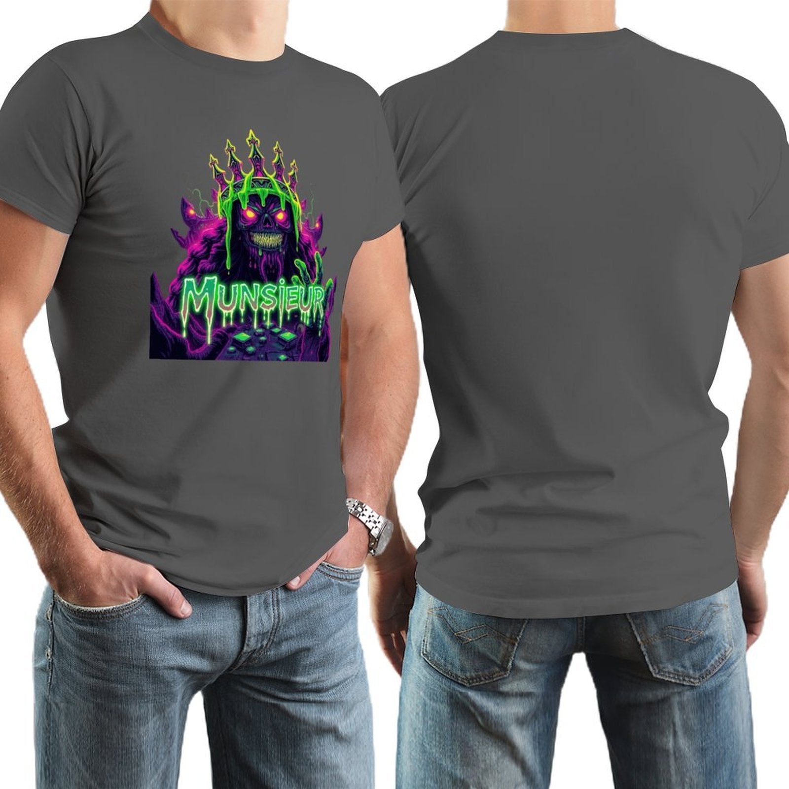 Munsieur Men's Emerald Isle Halloween Streetwear Tee