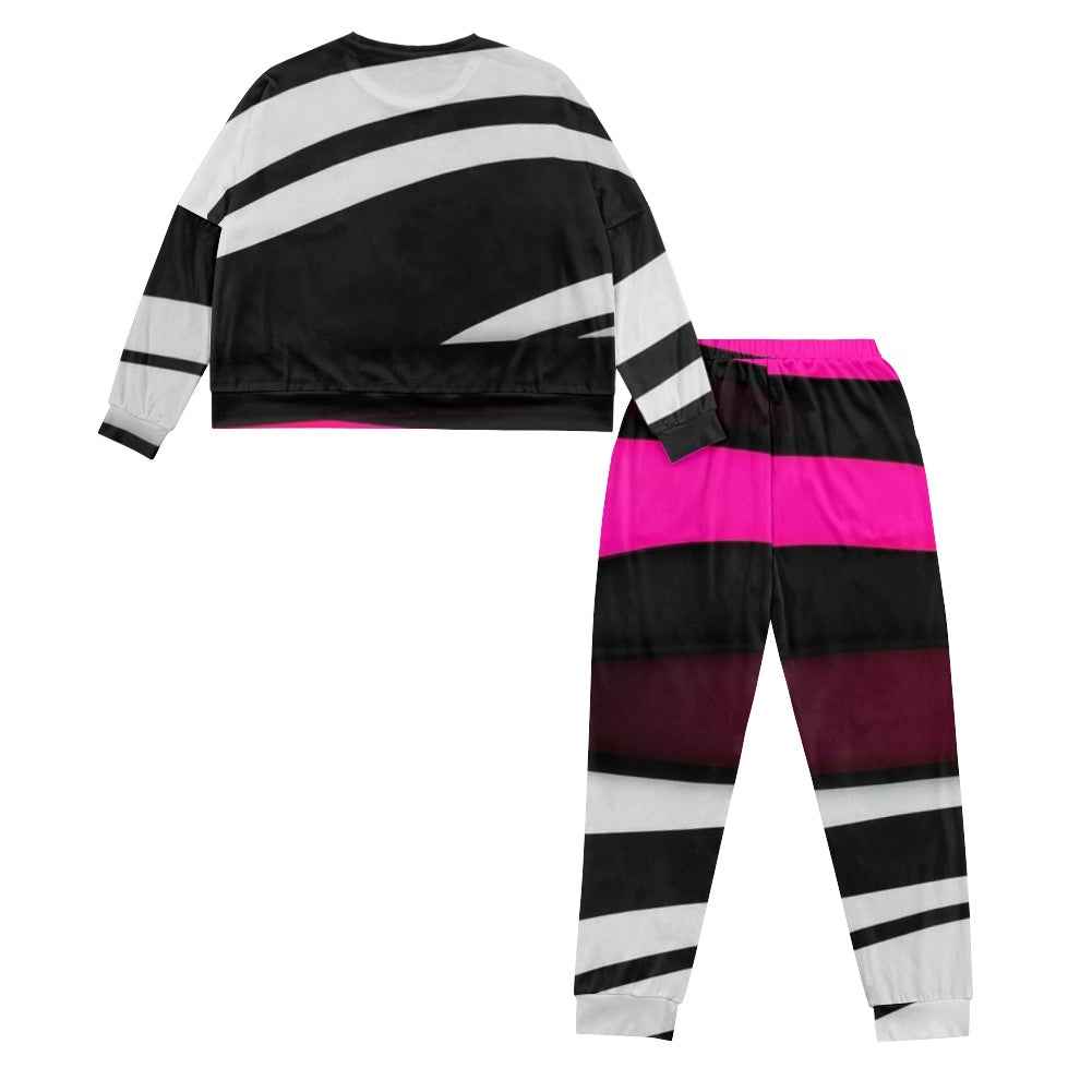 MUNSIEUR Women's Drawstring Pajamas Set