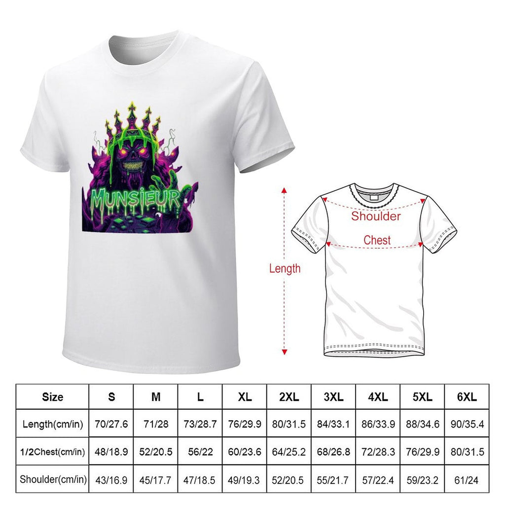 Munsieur Men's Emerald Isle Halloween Streetwear Tee