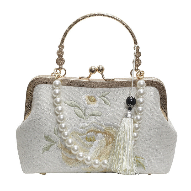 Chinese Embroidery Crossbody Bag - Premium Han Style Handbag