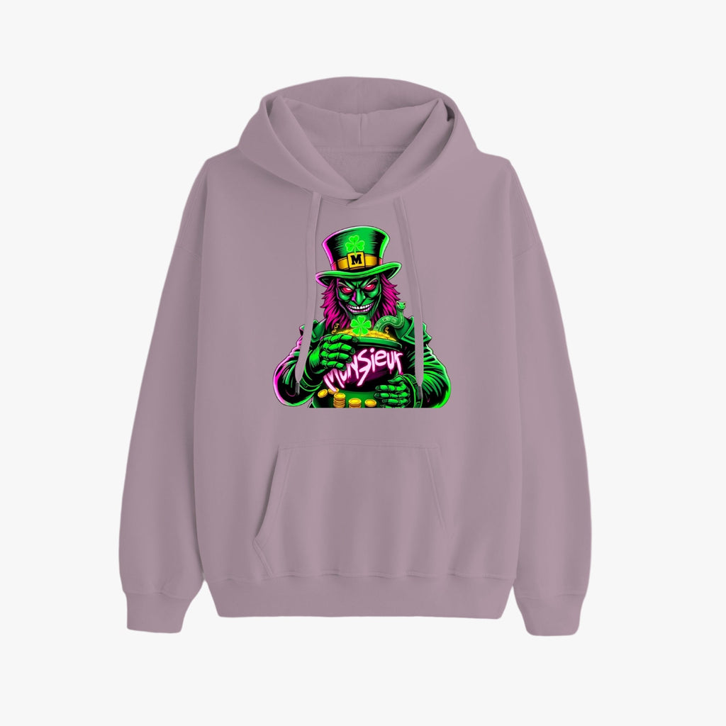 St. Patrick's Day Collection Munsieur Leprechaun Mafia Unisex Premium Pullover Hoodie Sweater