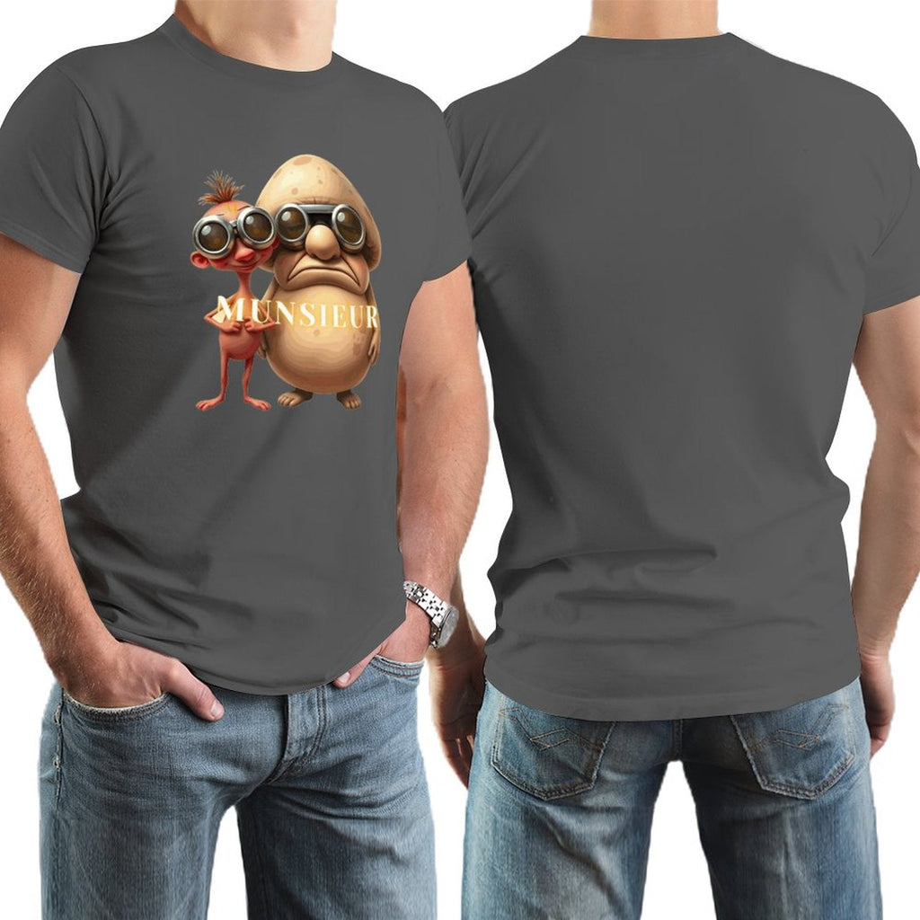 Munsieur Men's Tee "Stinky Pinky and Backdoor Bandit" Adult Humor