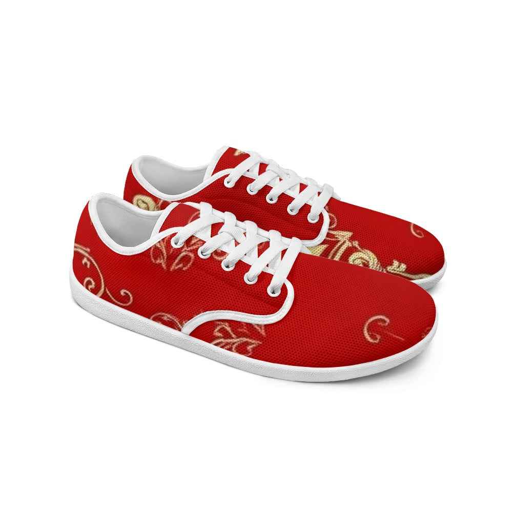 MUNSIEUR Lace-up Barefoot Sneakers