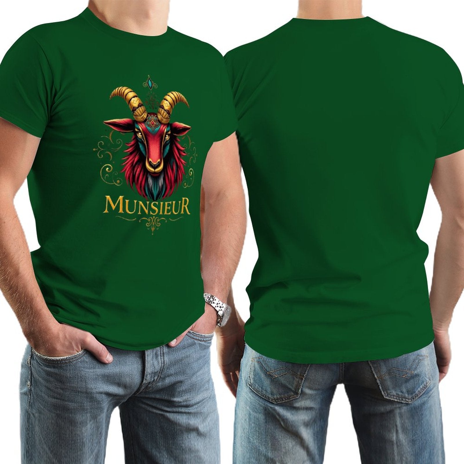 Men's Munsieur Tee "Icon Billy" Designer Streetwear Fashion