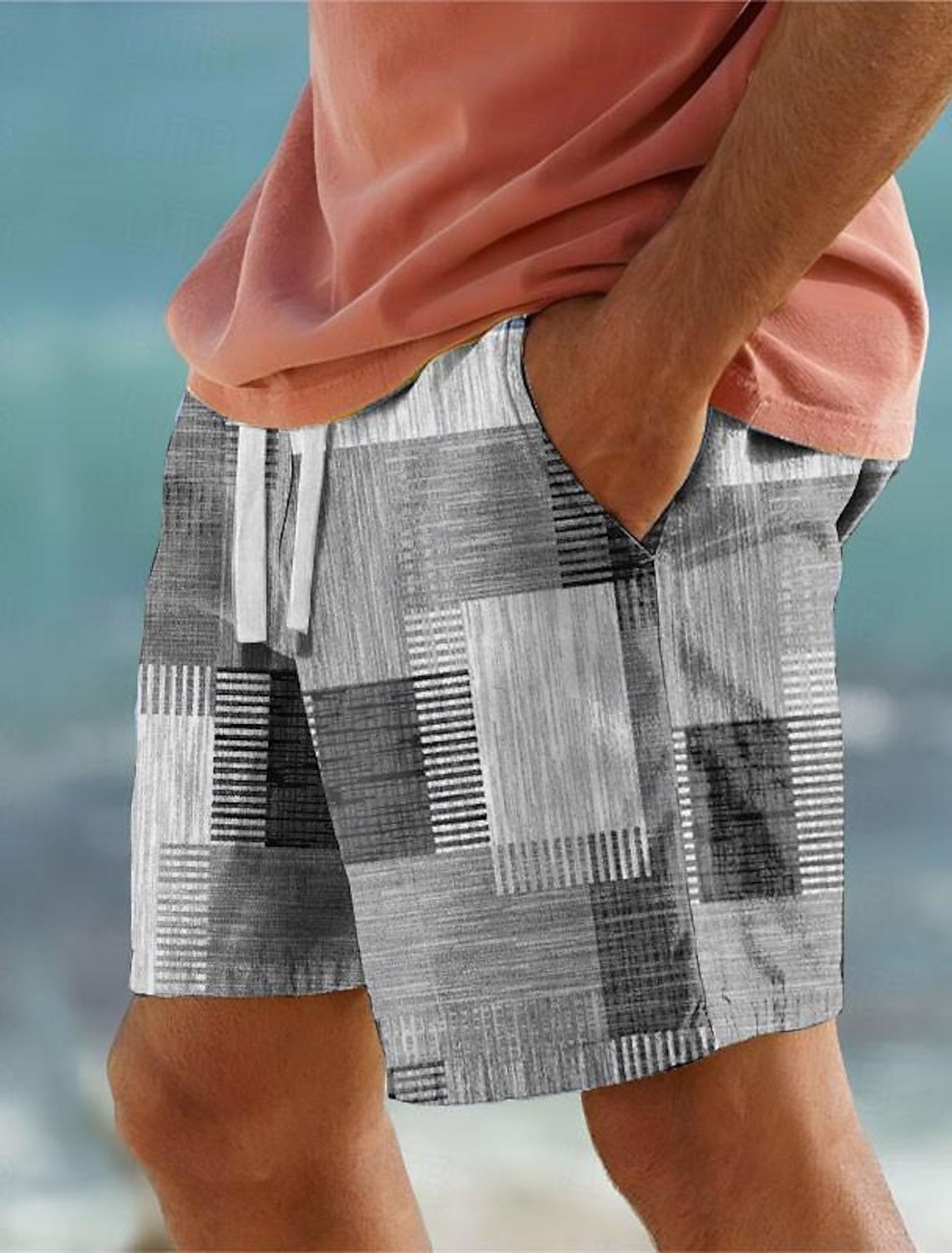 Trendy Digital Printing Popularity Casual Men's Shorts