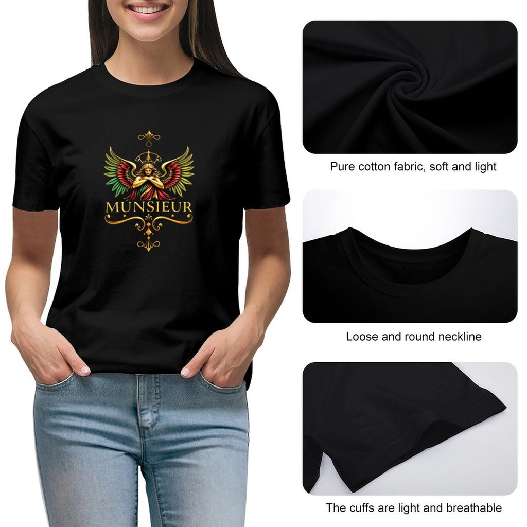 Munsieur Women's Timeless Style with Munsieur Premium Women's T-Shirts
