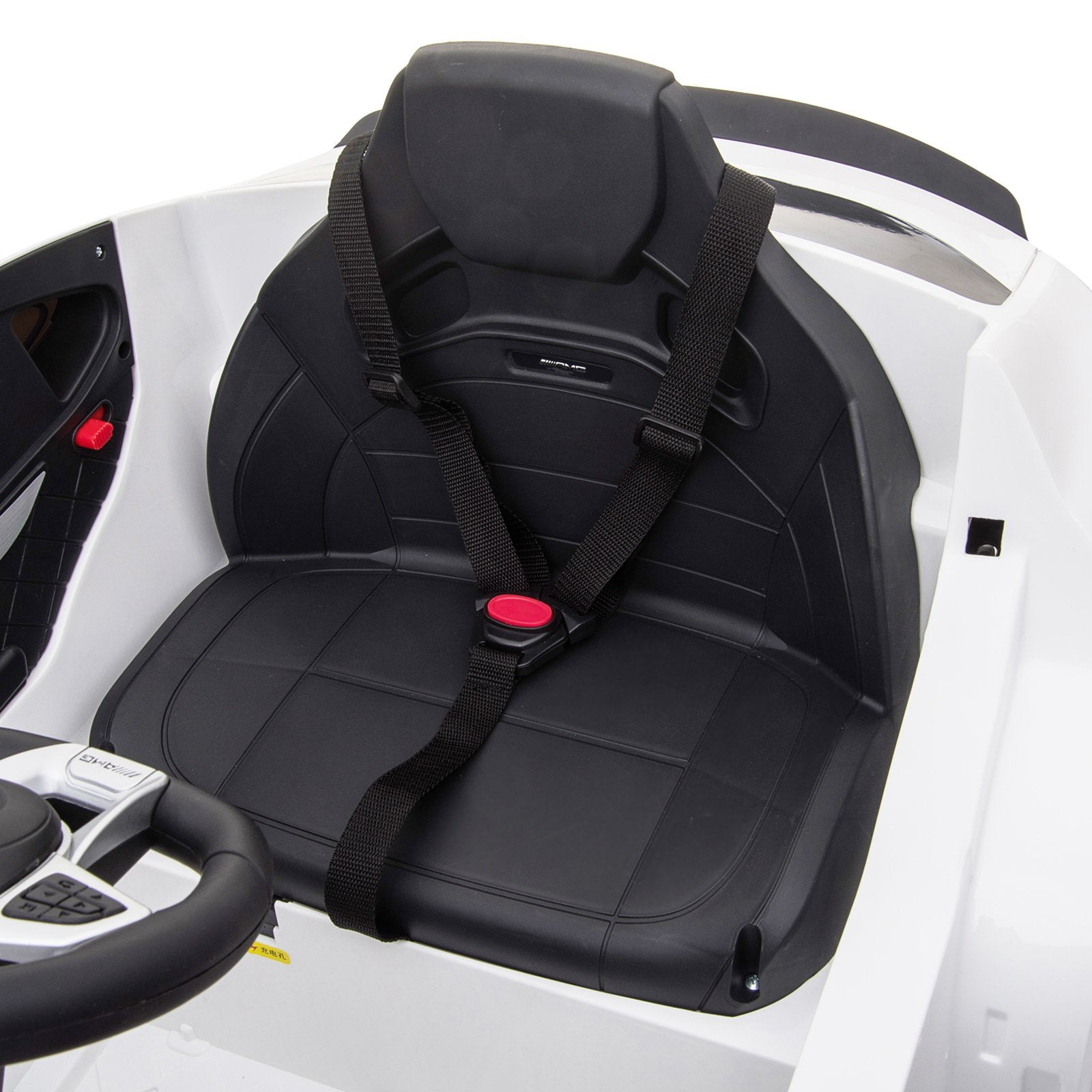 Mercedez-Benz 12V Kids Ride-On Car with Remote Control, Music, and Lights - A Premium Driving Experience for Young Ones