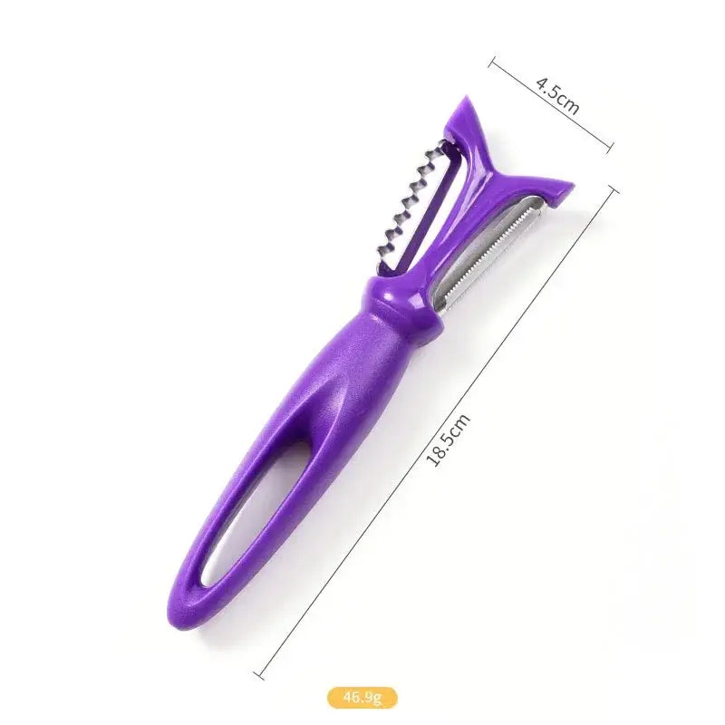 5 piece colorful stainless steel vegetable peeler set kitchen tools