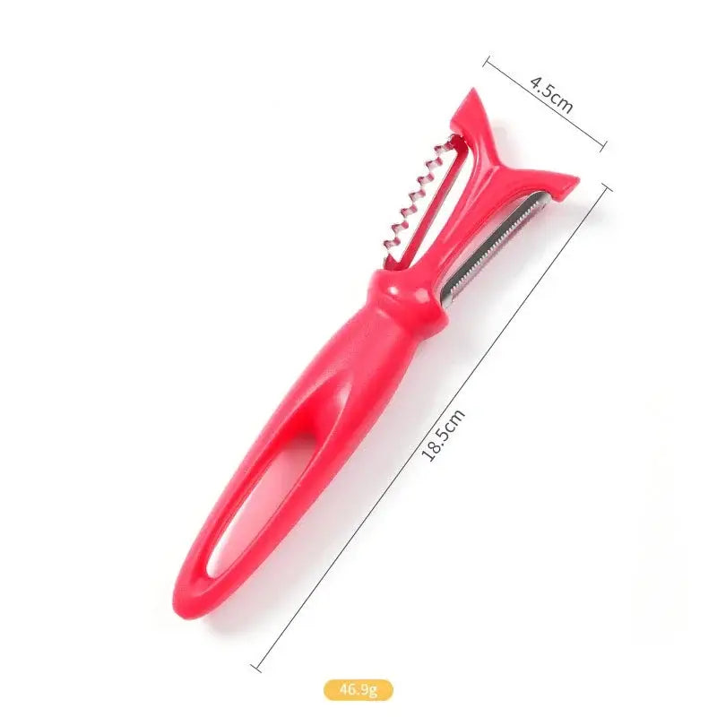 5 piece colorful stainless steel vegetable peeler set kitchen tools