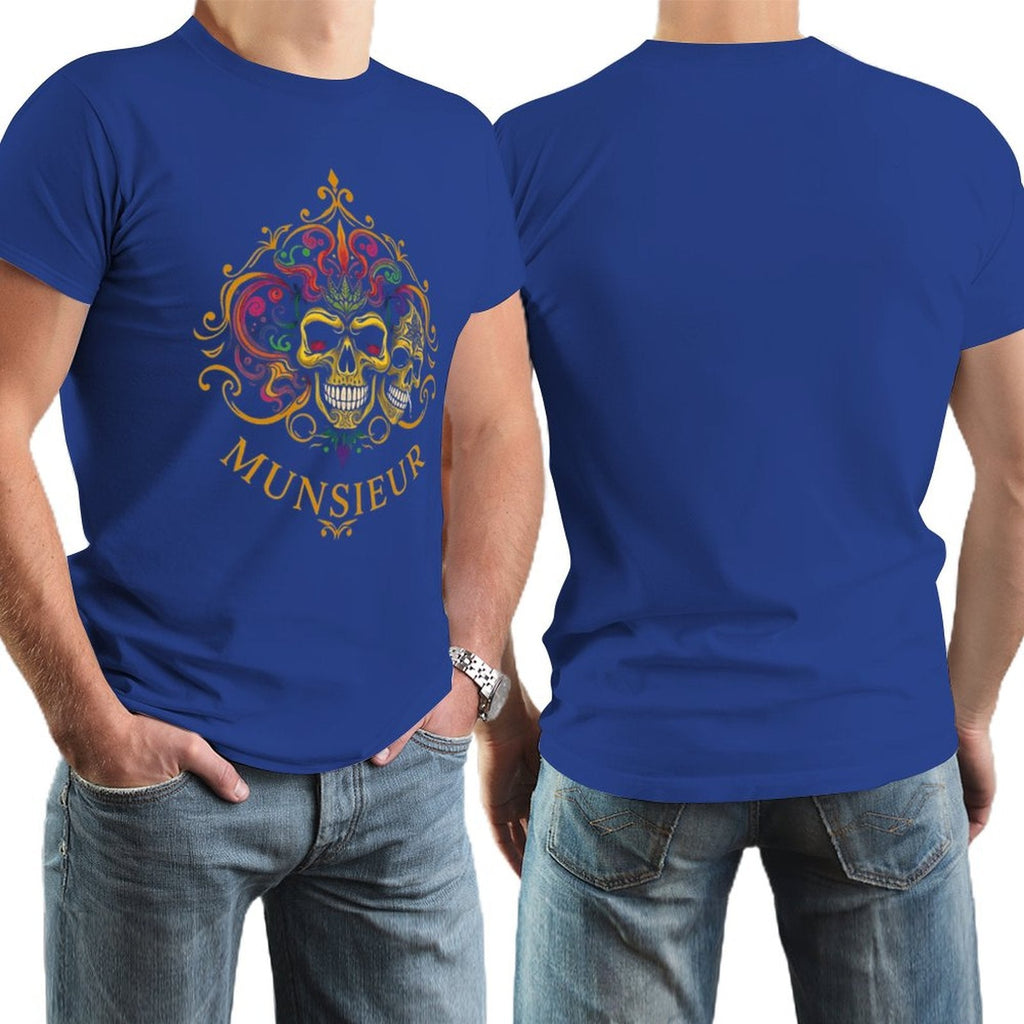 Men's Munsieur Brand Tee "Mardi Gras" Streetwear Design