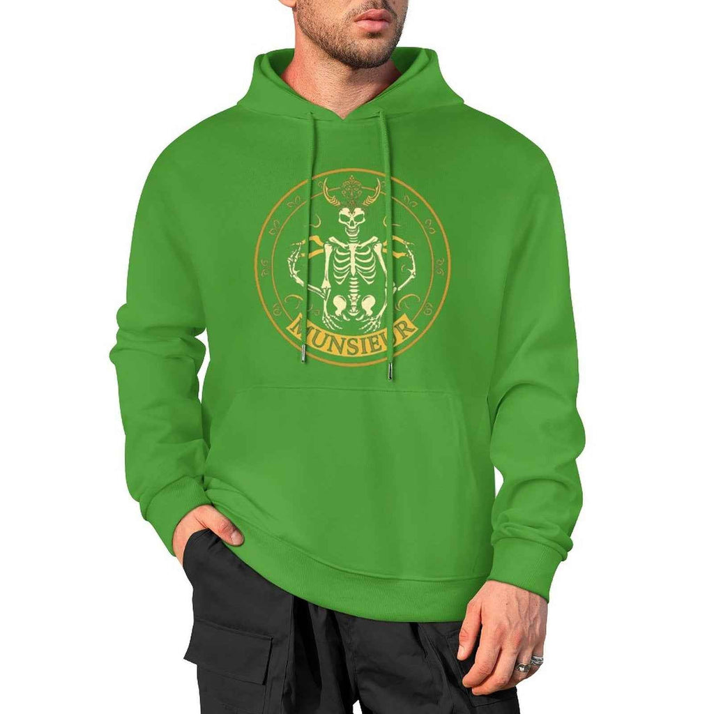 Shadow Reaper Hoodie - Luxe Skull Embroidery Gothic Streetwear