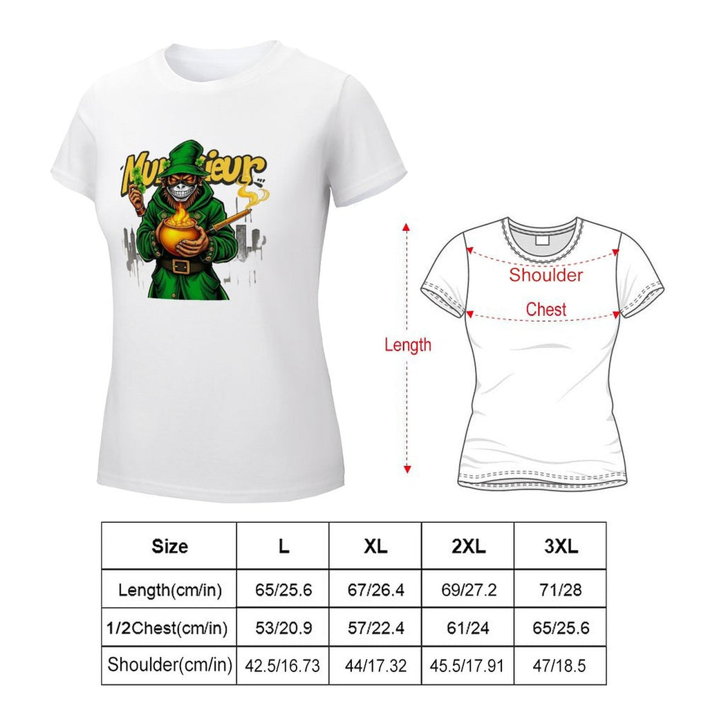 Munsieur St. Patrick's Day Collection Women's Leprechaun Mafia T-shirt