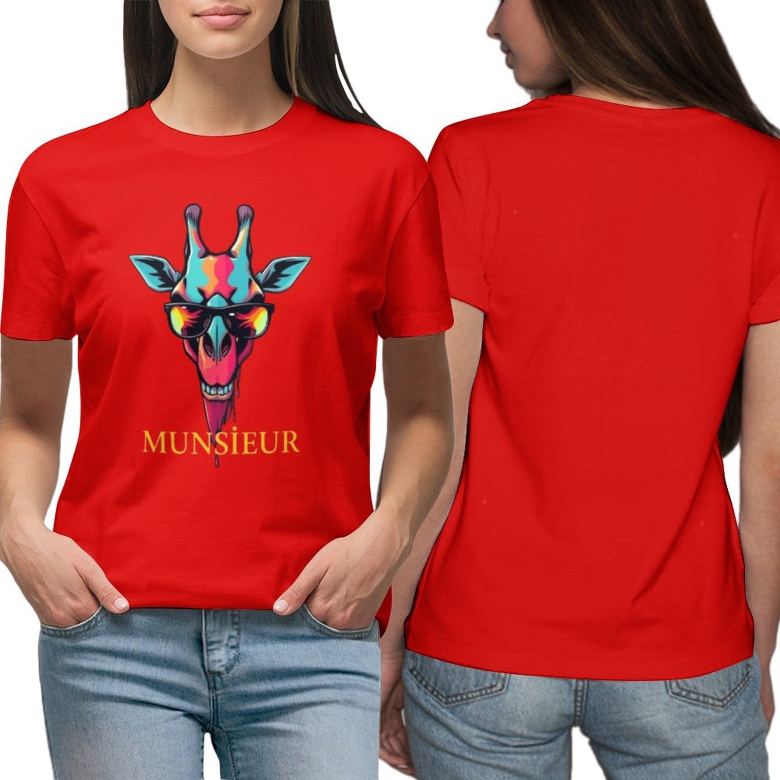 Munsieur T-Shirt for Women: Perfectly Tailored for Modern Confidence for Her