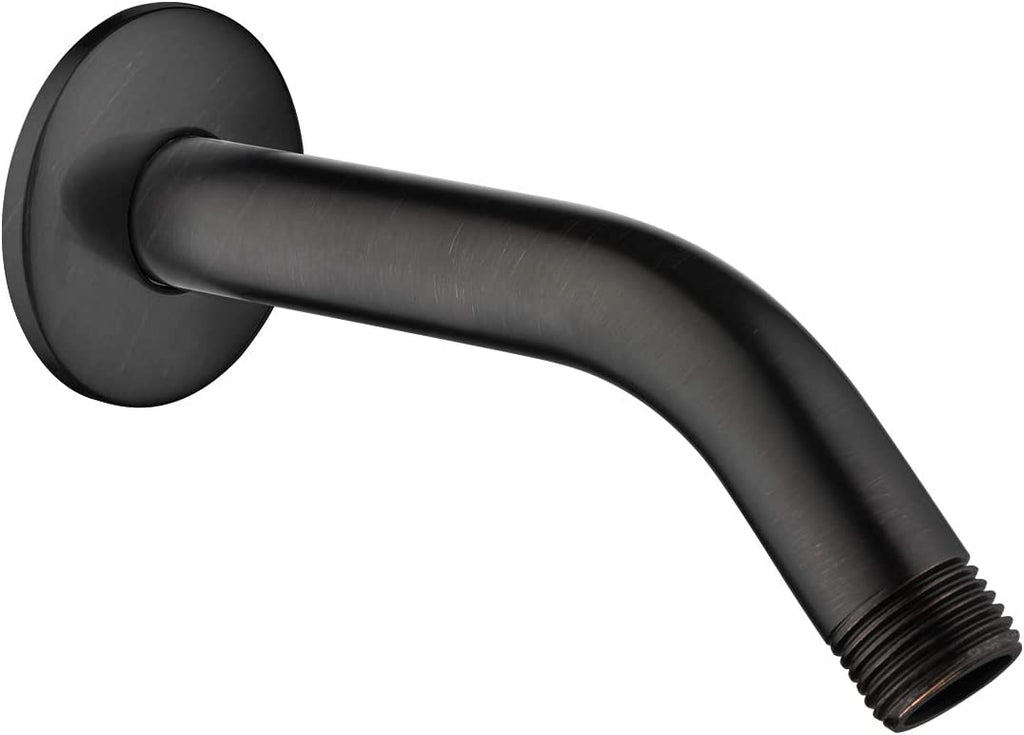 6-Inch Solid Brass Shower Arm with Universal G1/2 Connection