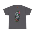Mythic Dragon & Peonies Tattoo T-Shirt – Lara Davenport x Trash Cult Supply Co. Collab (Gildan 5000)
