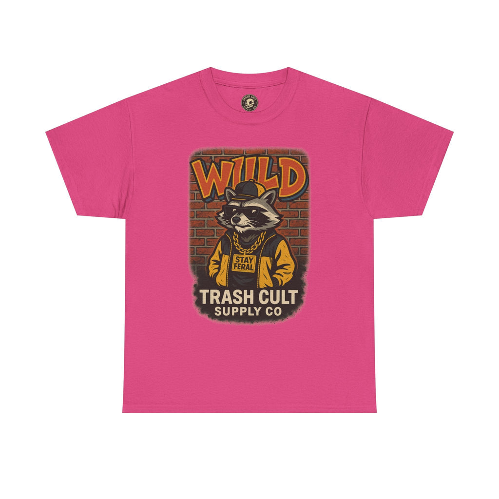 Wild Trash Cult Unisex Tee, Retro Animal T-Shirt, Graphic Tee, Eco-Conscious Apparel, Gift for Nature Lovers, Casual Streetwear