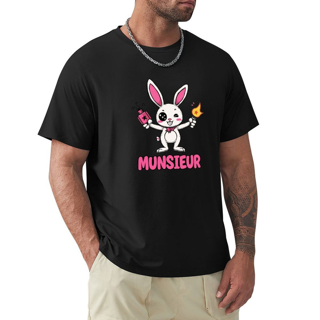 Munsieur Tee for Men Easter Collection "Strike" Designer Tee