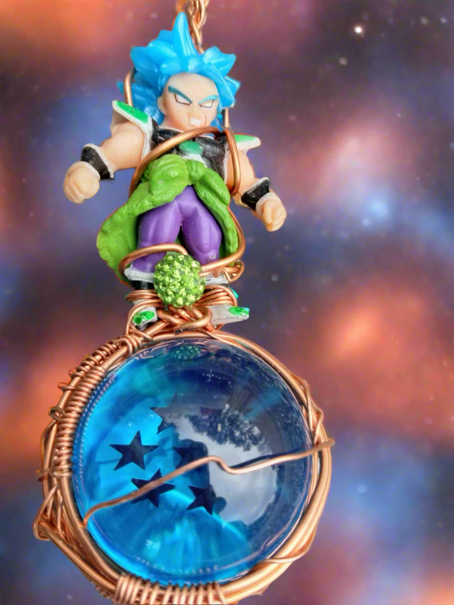 Custom .999 Copper Custom  Broly Necklace