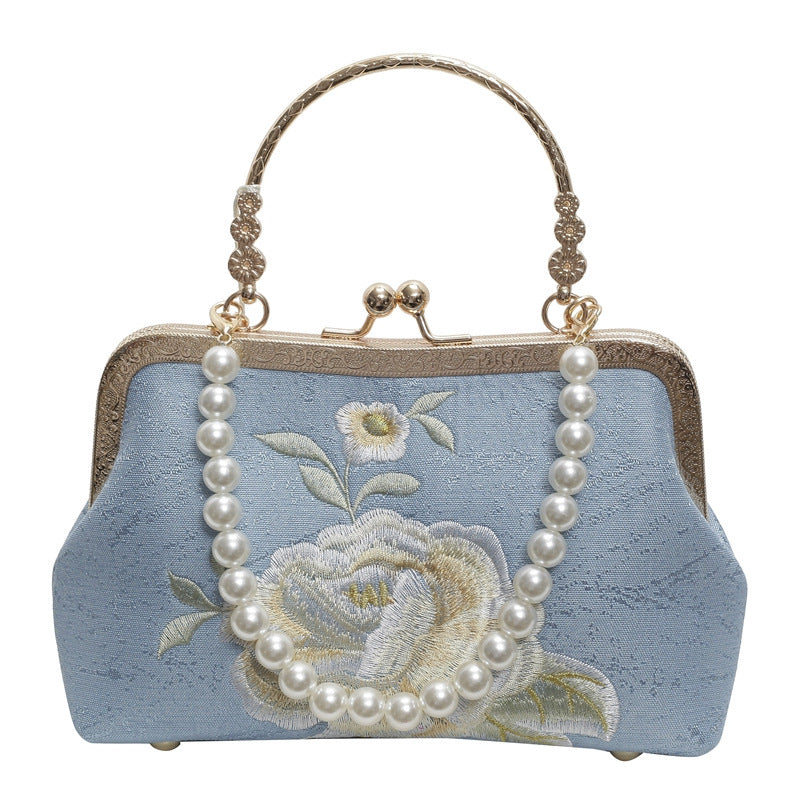 Chinese Embroidery Crossbody Bag - Premium Han Style Handbag