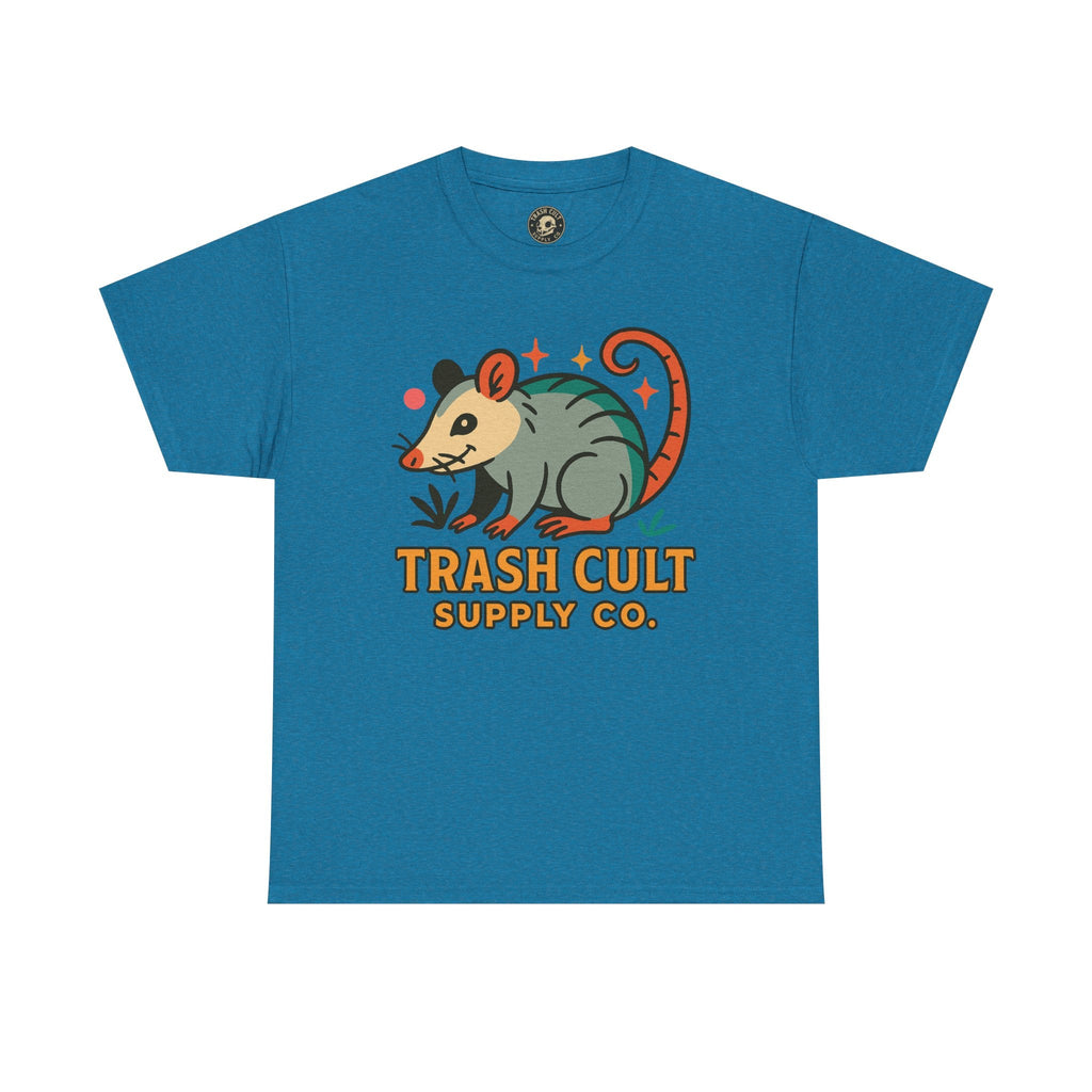 Trash Cult Unisex Cotton Tee, Trendy Apparel, Gift for Nature Lovers, Eco-Friendly Fashion, Unique Graphic Tee, Beach Casual Wear