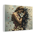 Artistic Canvas Wall Decor, Inspirational Home Art, Canvas Print for Book Lovers, Unique Gift for Readers