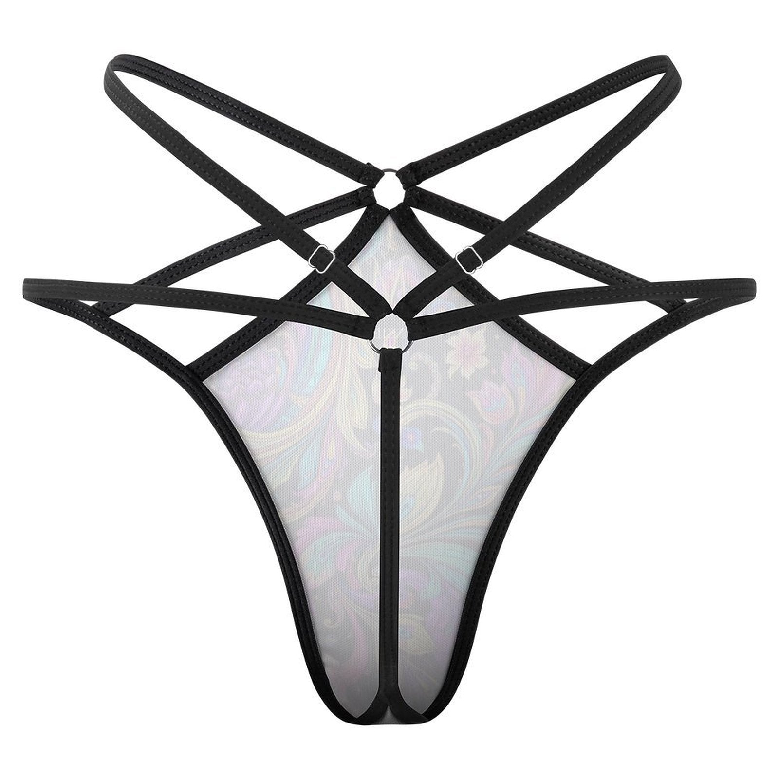 Boudoir Mesh Thong — Dark Intimates