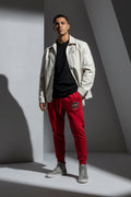 Men's Halloween Print Premium Joggers (Embroidered)