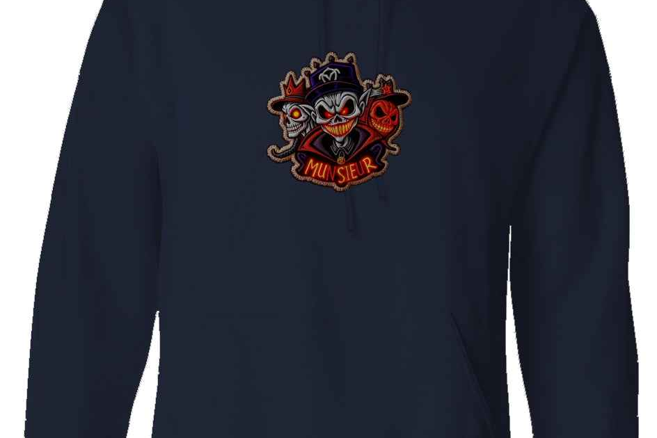 Halloween Embroidered Hoodie - Limited Edition | MUNSIEUR