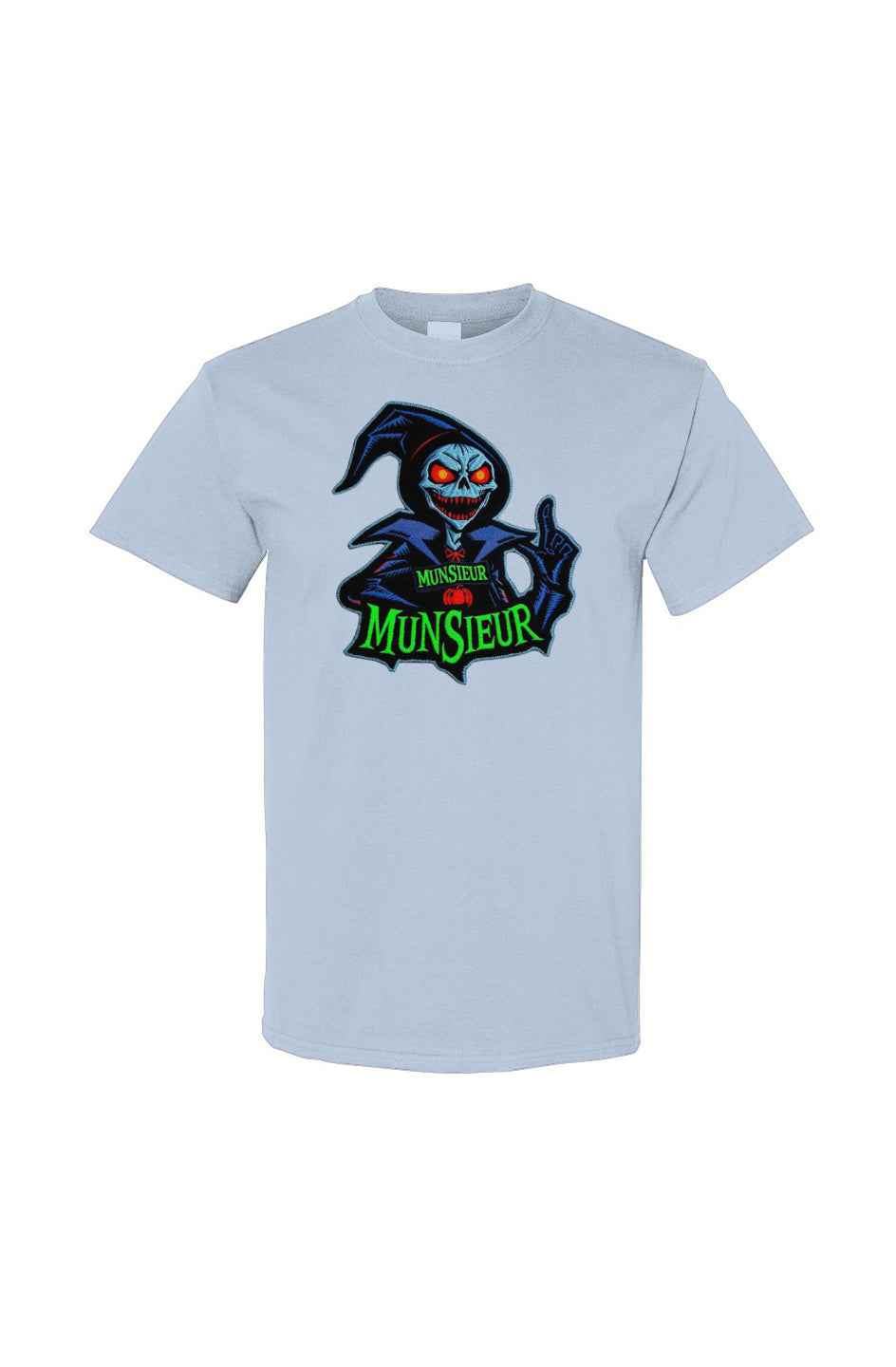 MUNSIEUR Unisex Tee Halloween Designer T-Shirt Gildan