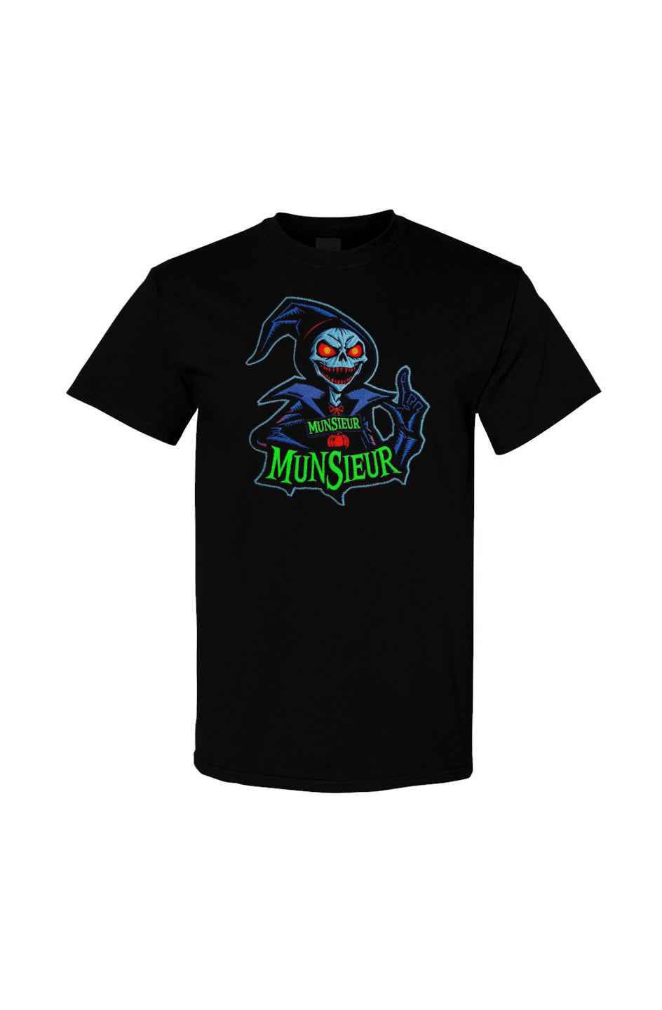 MUNSIEUR Unisex Tee Halloween Designer T-Shirt Gildan