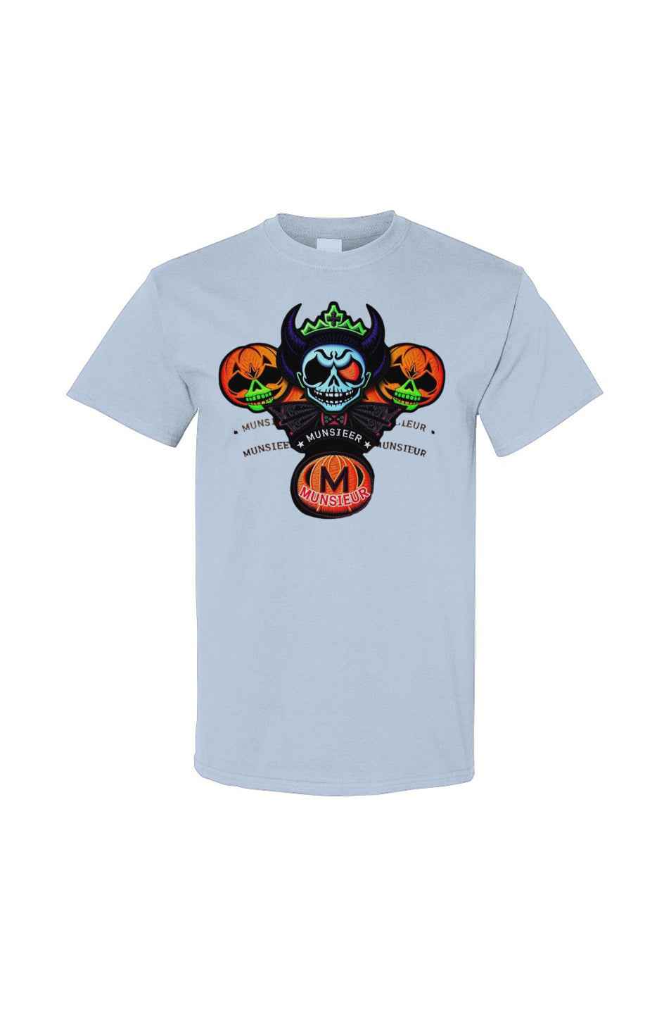 MUNSIEUR Halloween Unisex Tee Gildan Cotton T-Shirt