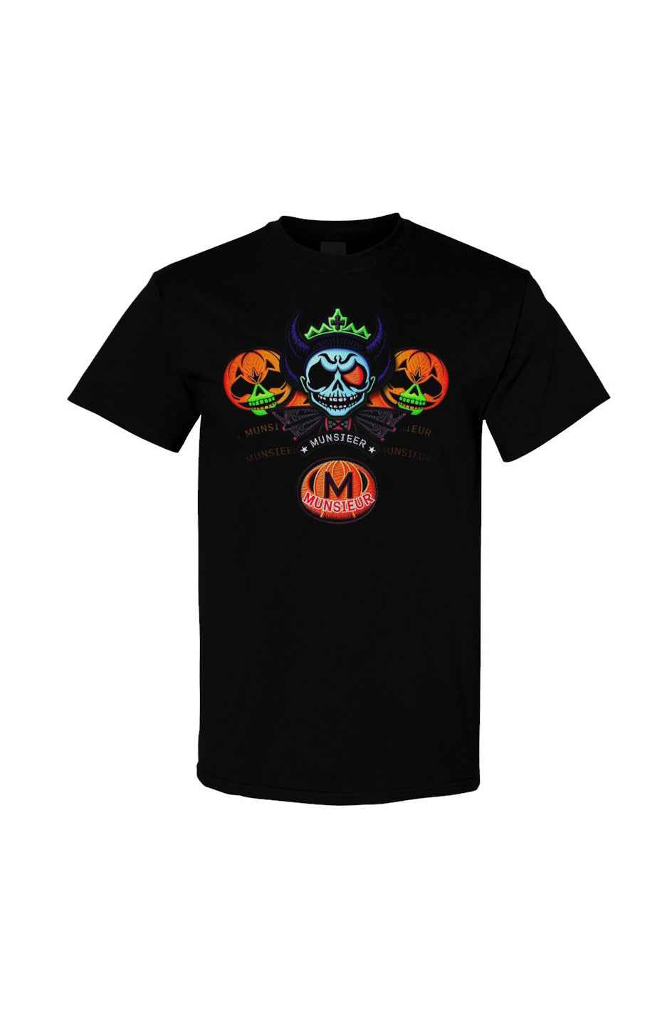 MUNSIEUR Halloween Unisex Tee Gildan Cotton T-Shirt