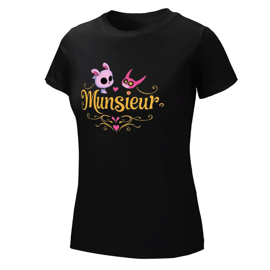 Munsieur T-Shirt for Women: Versatile, Timeless, and Ultra-Soft for Her