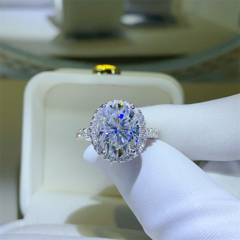 5 Carat Munsieur Moissanite Jewelry — crowned brilliance, handcrafted perfection, unmatched fire. High-end luxury Accessories