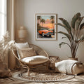 1958 Golden Hawk GT - Coastal Edition | Poster Canvas