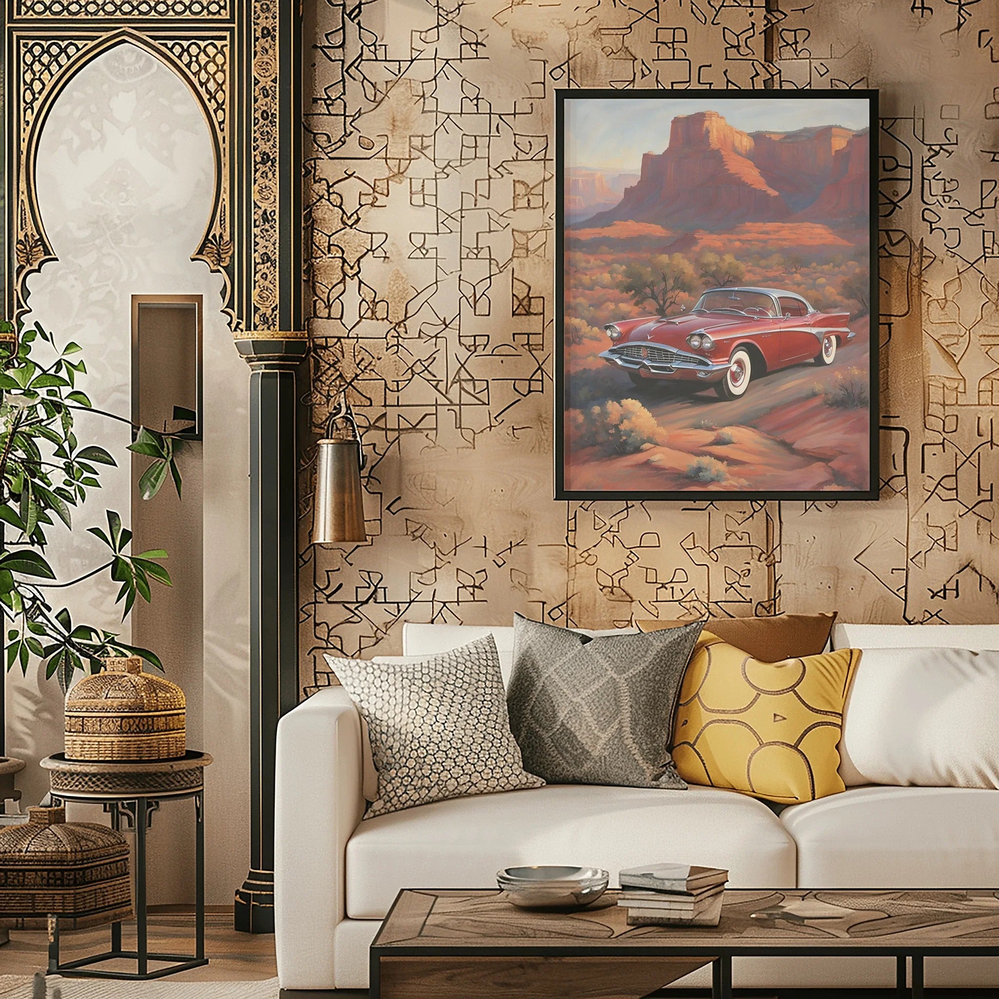 1958 Golden Hawk GT - Red Rock Edition | Poster Canvas