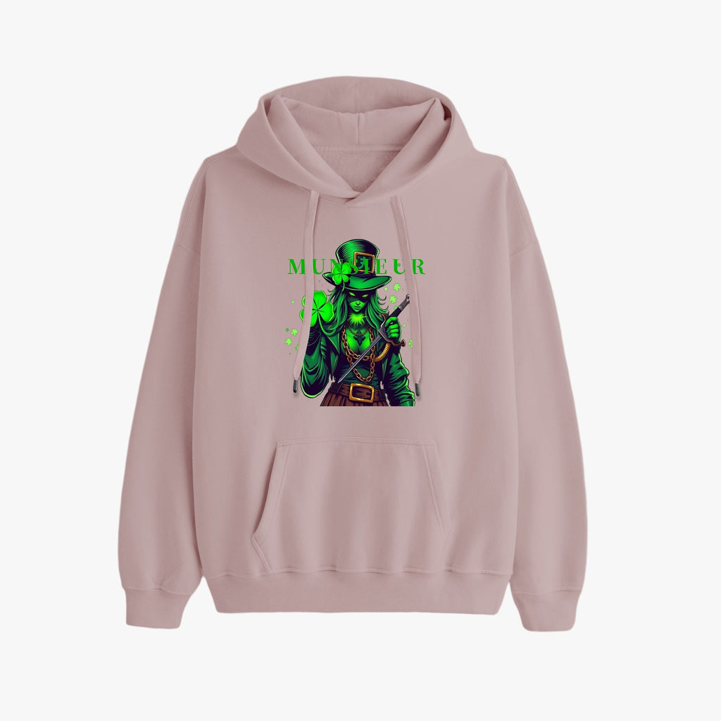 St. Patrick's Day Collection Munsieur Unisex Premium Pullover Hoodie Sweater Clover Gang Betty