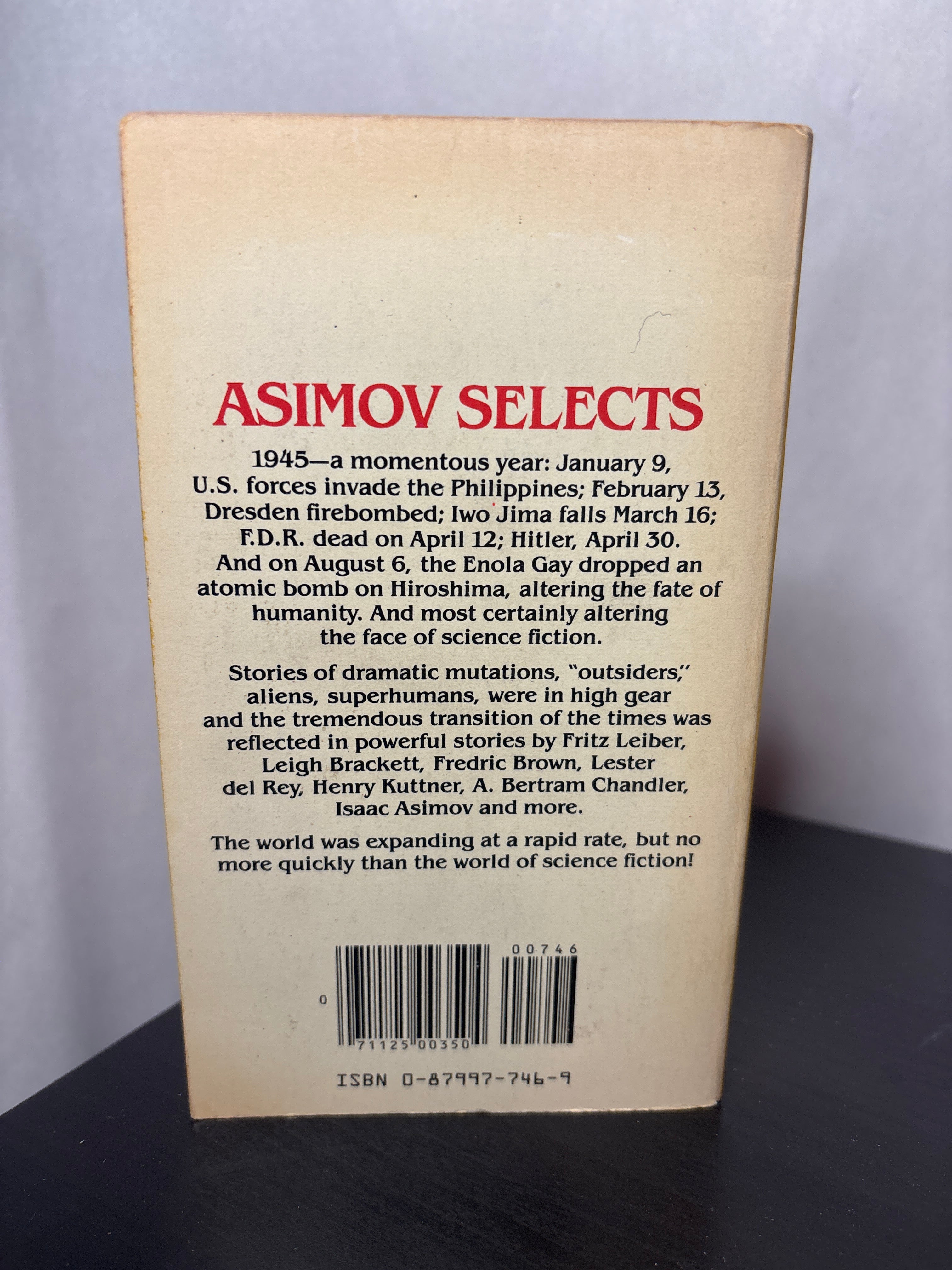 Isaac Asimov Presents the Great SF Stories 7 (1982) edited by Isaac Asimov and Martin H. Greenberg | Vintage Science Fiction Anthology