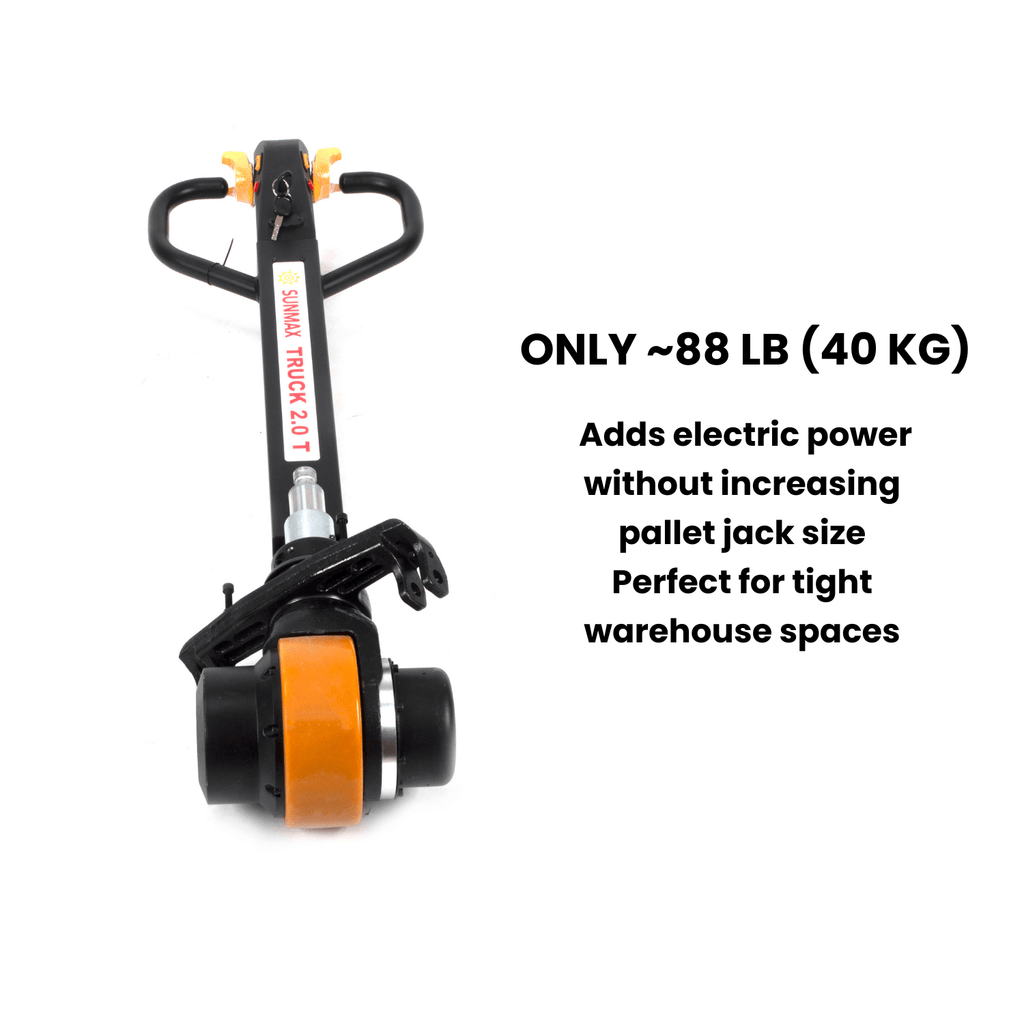 PT4400-HD218 / HD258 Electric Add-On Drive Bar, Lithium Power, Best retrofit upgrade for Manual Pallet Jacks