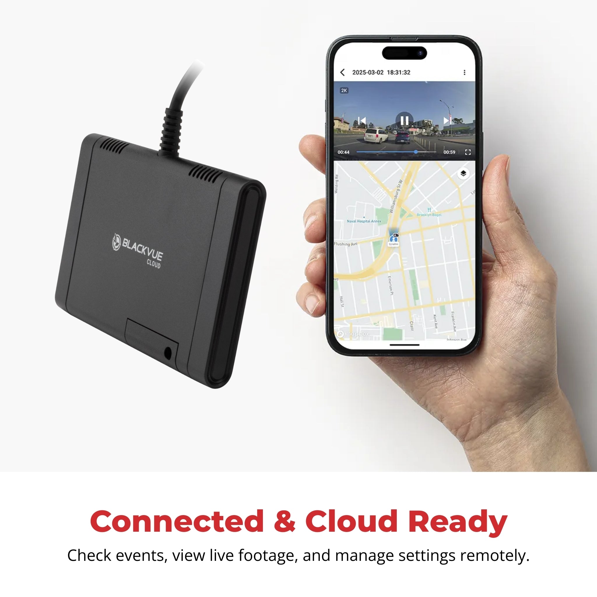 BlackVue DR770X-1CH Full HD 60FPS Cloud II Dash Cam