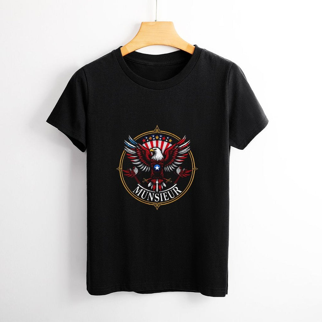 Munsieur Women's T-shirt "Presidential" Unbelievable Comfort Independence Day Collection
